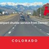 airport shuttle service from Denver