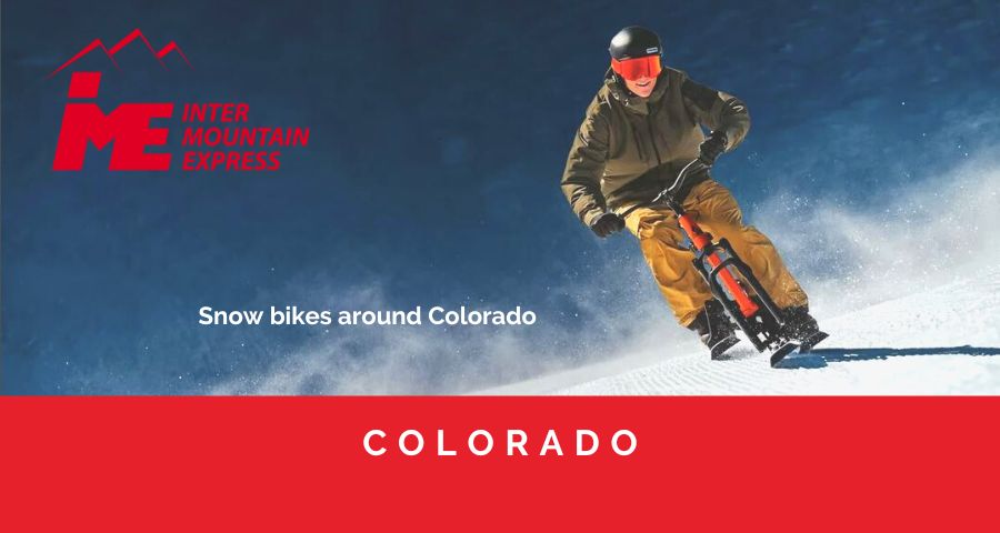 snow bikes around Colorado