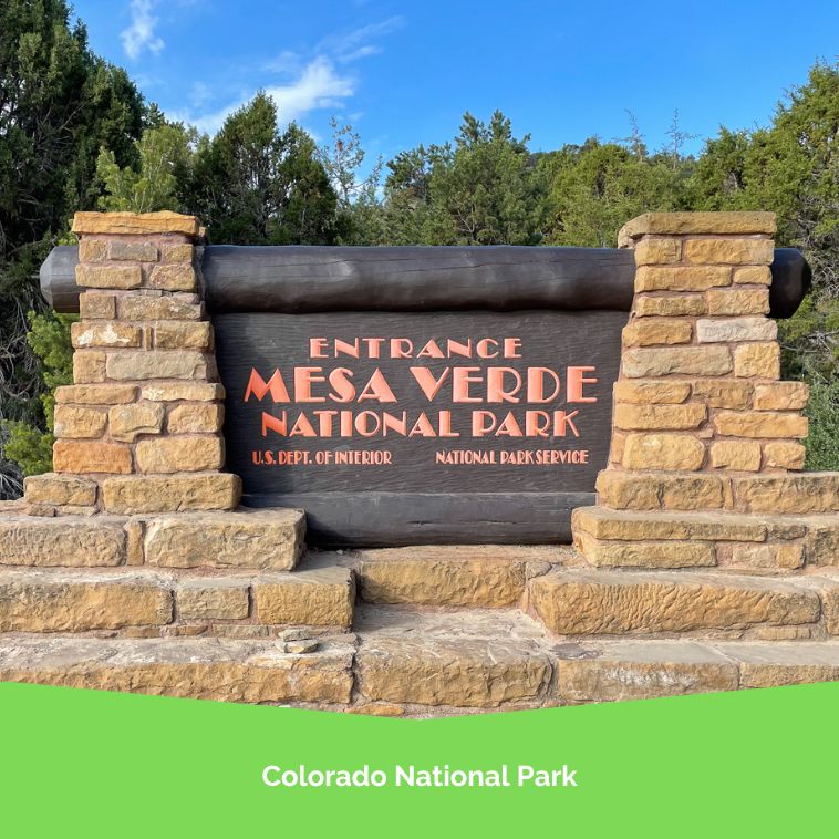 Colorado National Park - Mesa Verde National Park - summer in colorado